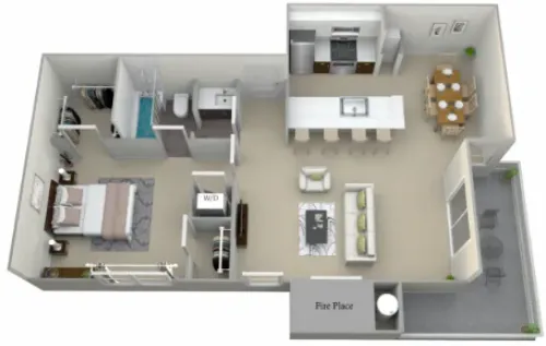 Evolve @ Arboretum floor plan 2