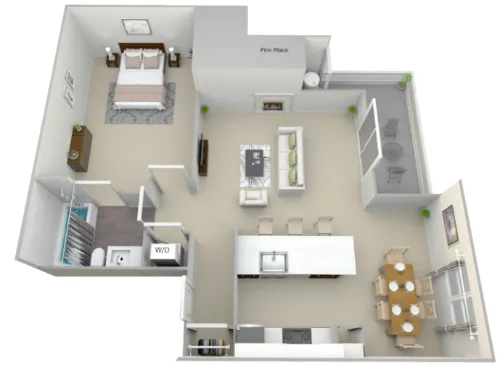 Evolve @ Arboretum floor plan 3