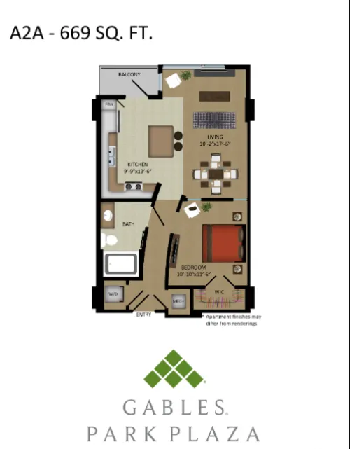 Gables Park Plaza floorplan 10