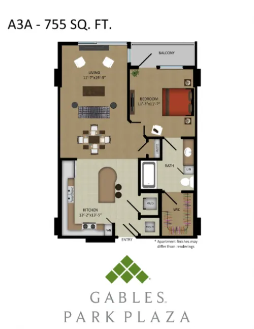 Gables Park Plaza floorplan 11