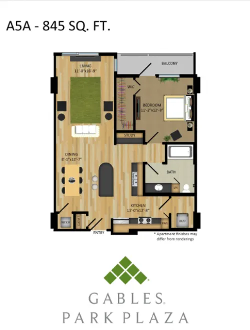 Gables Park Plaza floorplan 5