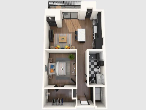 Gables Republic Square floorplan 10