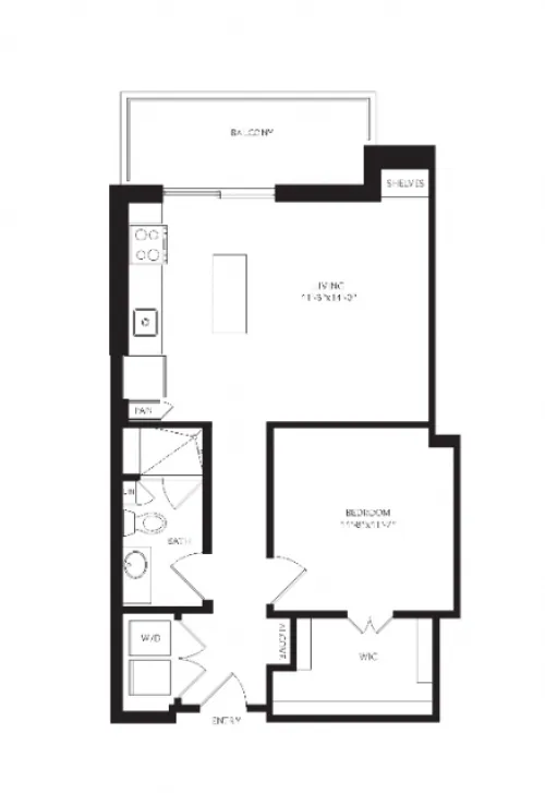 Gables Republic Square floorplan 3