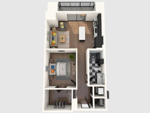 Gables Republic Square floorplan 5