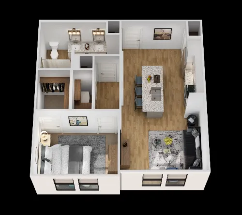 Gala at Premier Planoa Floorplan 1