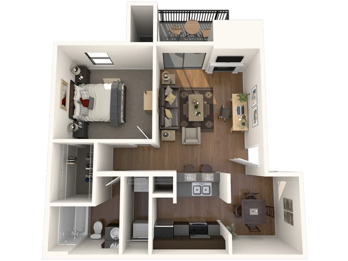 Great Hills Apartments Floor Plan 2