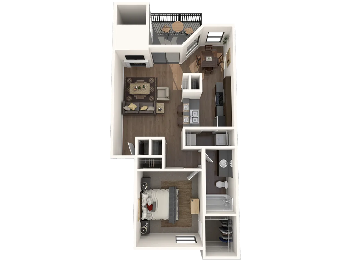 Great Hills Apartments Floor Plan 3