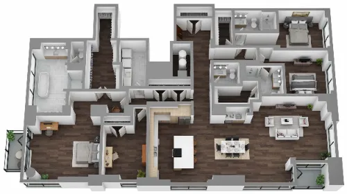 Hanover Brazos Street floorplan 13