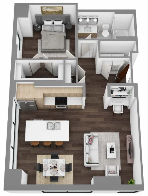 Hanover Brazos Street floorplan 13