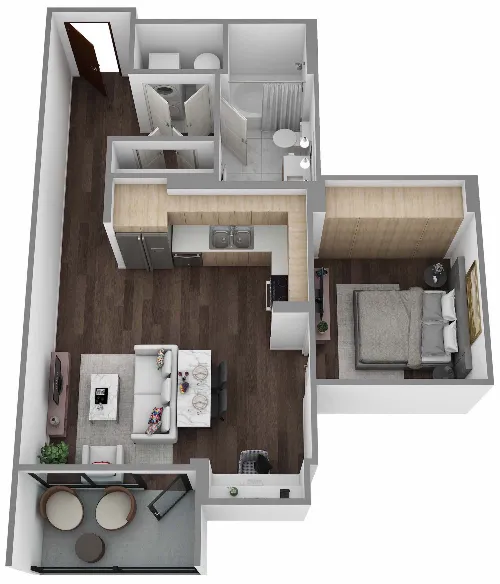 Hanover Brazos Street floorplan 3