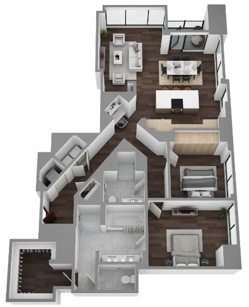 Hanover Brazos Street floorplan 5