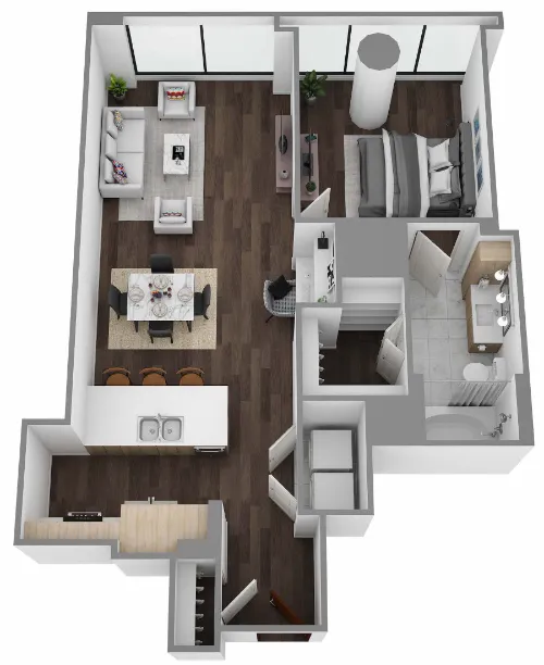 Hanover Brazos Street floorplan 7