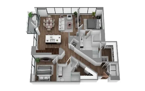 Hanover Republic Square floorplan 2