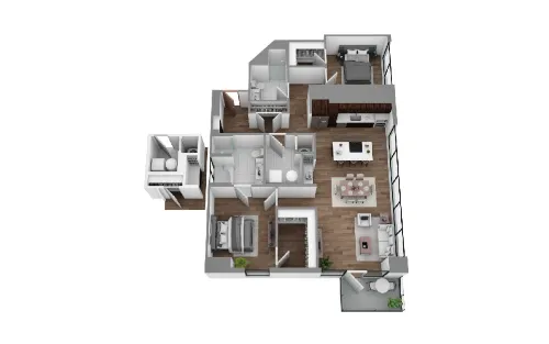 Hanover Republic Square floorplan 3