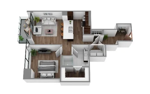 Hanover Republic Square floorplan 4