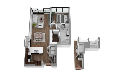 Hanover Republic Square floorplan 5