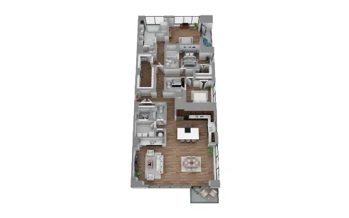 Hanover Republic Square floorplan 9