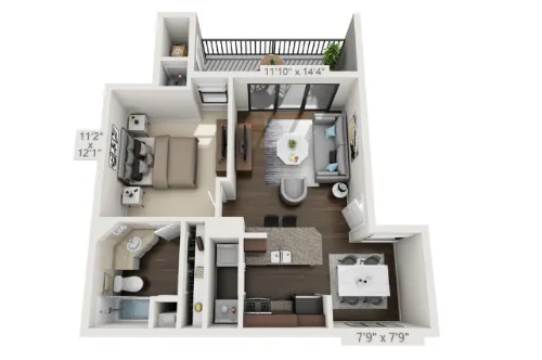 Hardrock Canyon floor plan 1