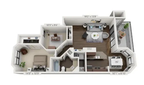 Hardrock Canyon floor plan 2