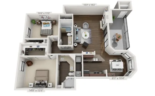 Hardrock Canyon floor plan 3