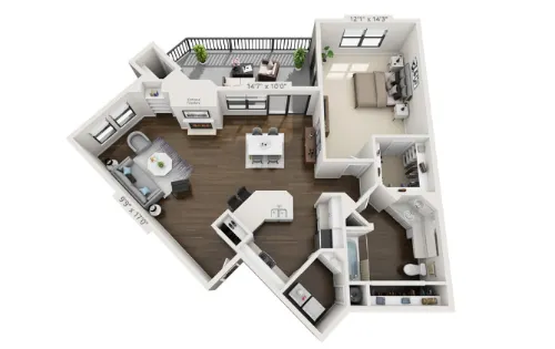 Hardrock Canyon floor plan 4