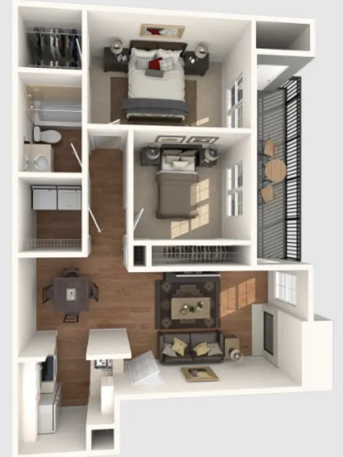 High Oaks floor plan 2