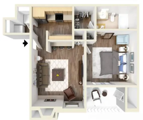 High Oaks floor plan 2