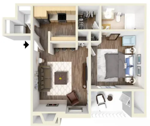 High Oaks floor plan 3