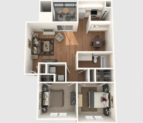 High Oaks floor plan 4