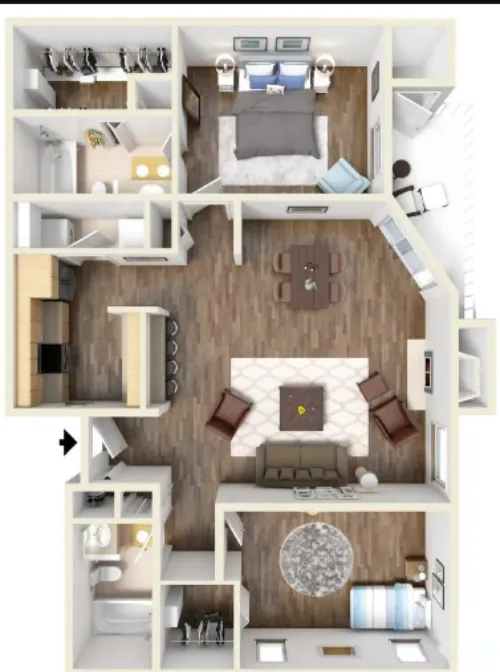 High Oaks floor plan 5