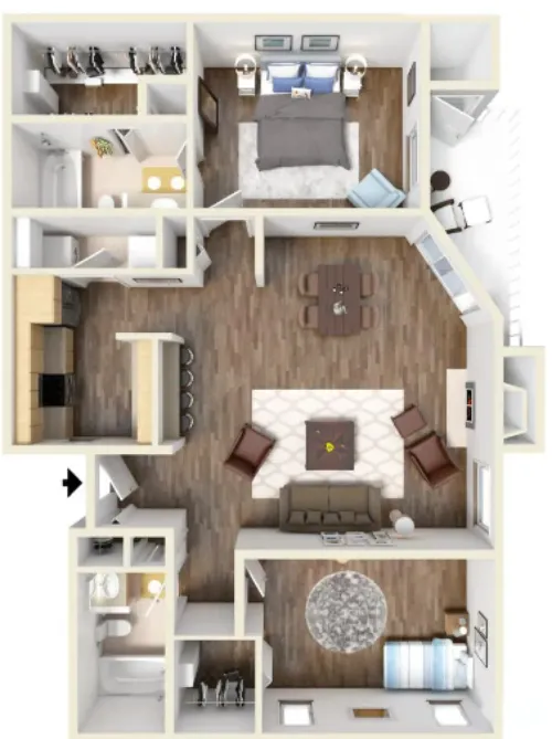 High Oaks floor plan 6