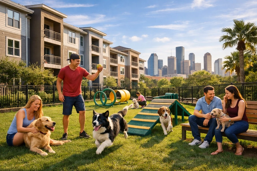 Houston Apartments with Dog Park