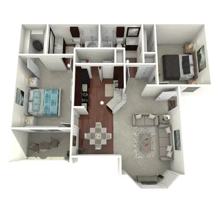 Hudson Trails Apartments FloorPlan 5