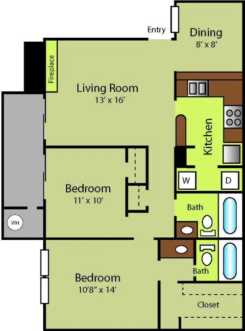 Keystone floor plan 4