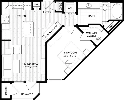 Lakeshore Pearl floor plan 4