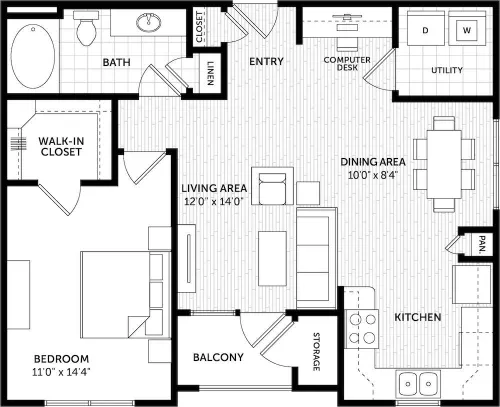 Lakeshore Pearl floor plan 7