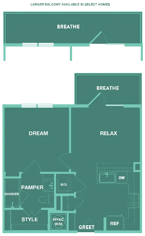 Lenox Park floor plan 1