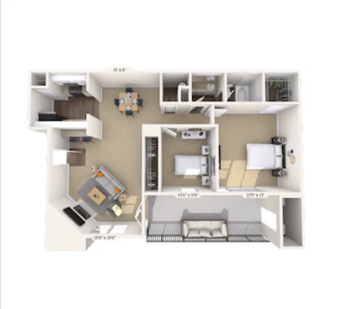 MAA Balcones Woods floor plan 4