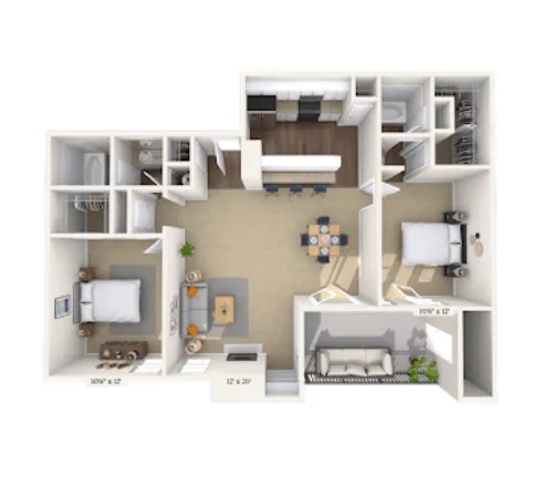 MAA Balcones Woods floor plan 5