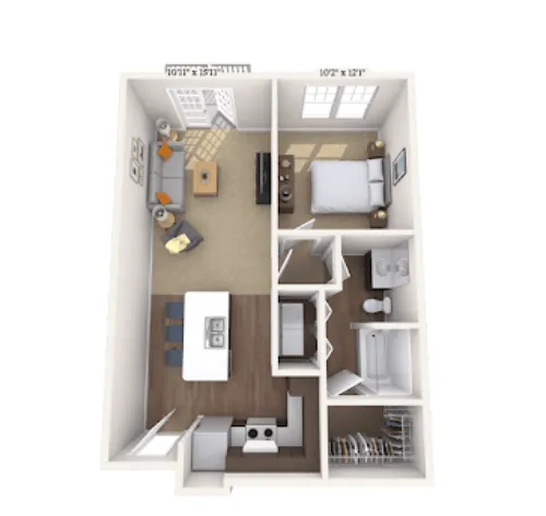 MAA West Austin floor plan 2