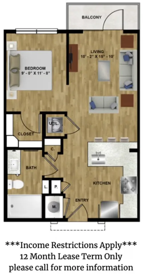 MLK Highline floor plan 1