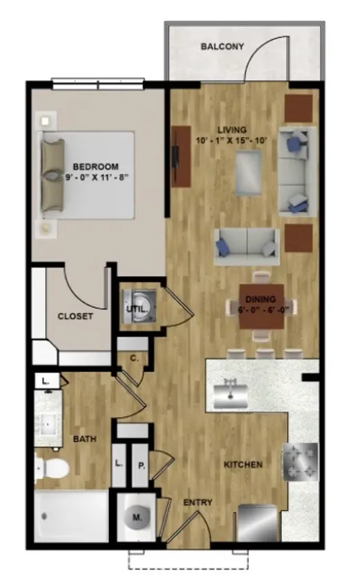 MLK Highline floor plan 2