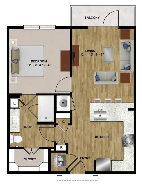 MLK Highline floor plan 4