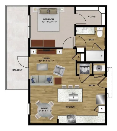 MLK Highline floor plan 5