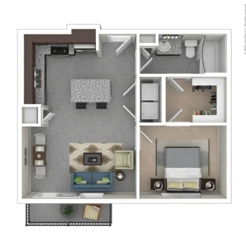 Marq Uptown floorplan 1