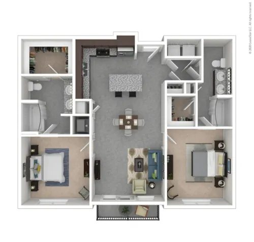 Marq Uptown floorplan 1