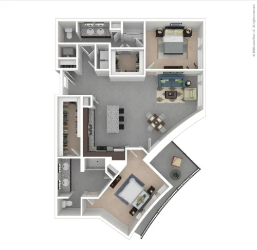 Marq Uptown floorplan 4