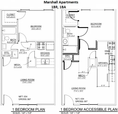 Marshall floor plan 1