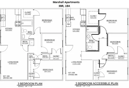 Marshall floor plan 3