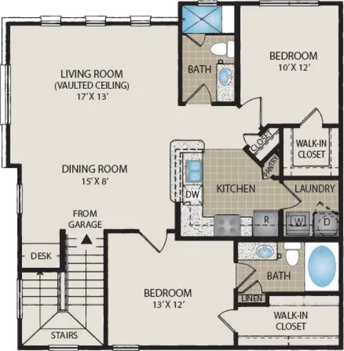 McDermott Place Plano Floorplan 5